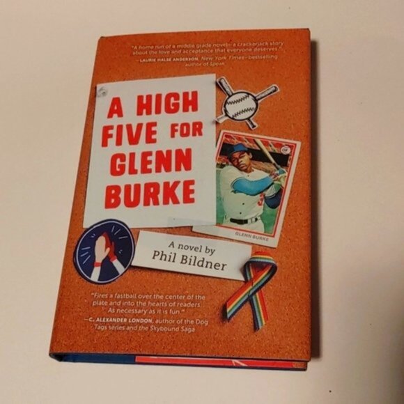 3/$13 High Five for Glenn Burke by Phil Bildner kids novel 2020 - Picture 2 of 5